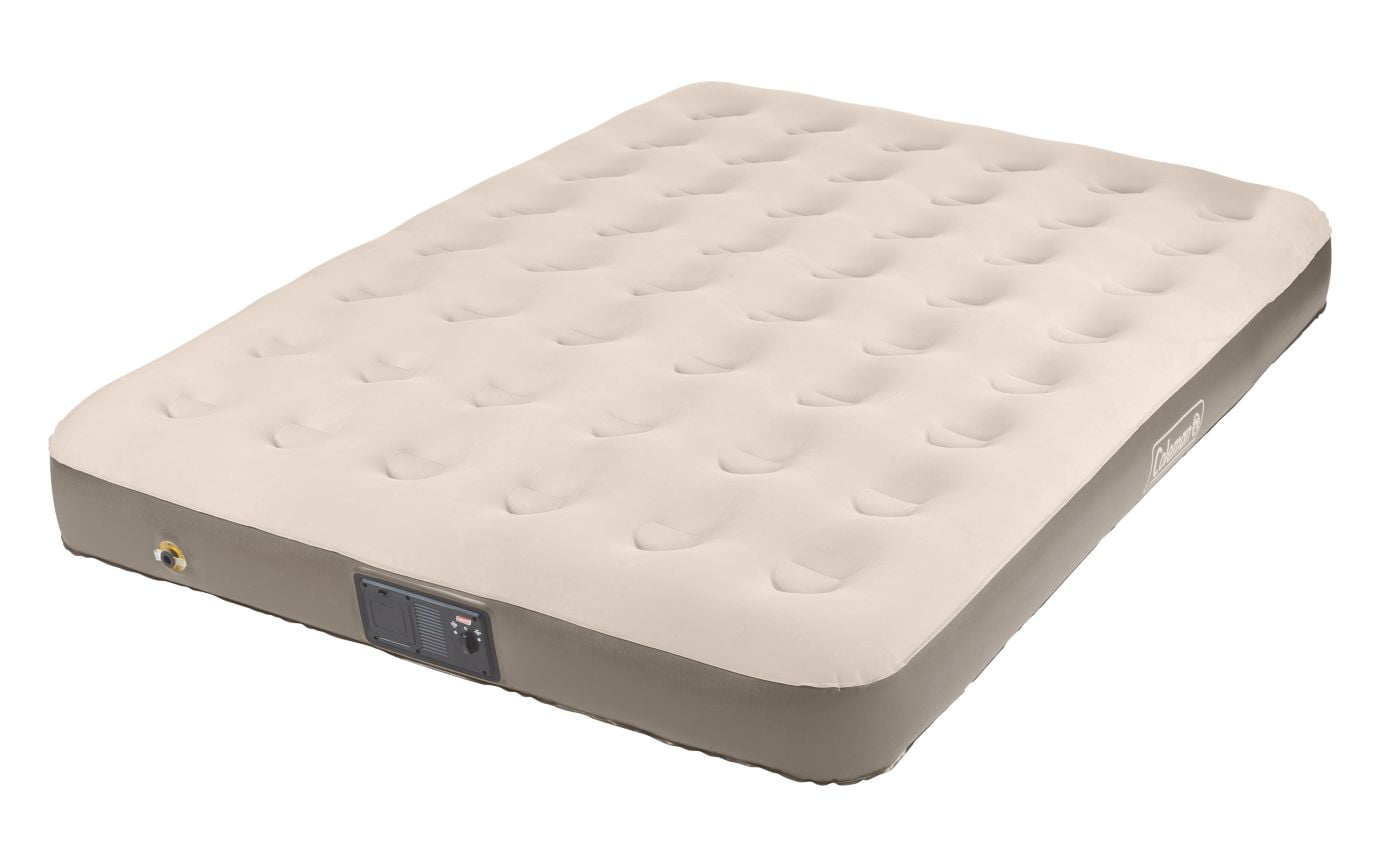 Air Bed Mattress Queen Comfort Sleeper w/Battery Powered Pump Coleman outdoor 
