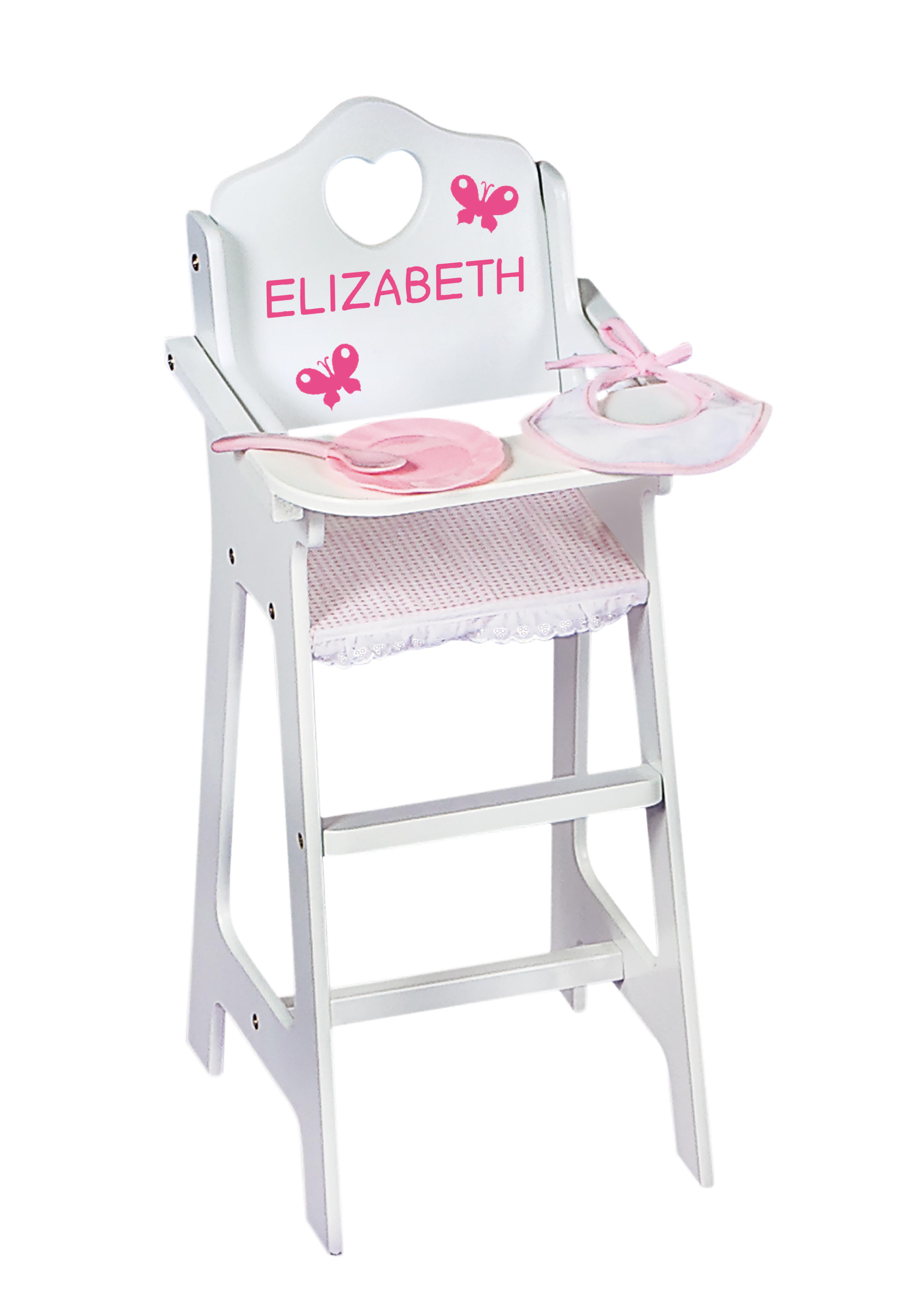 baby doll high chair and stroller