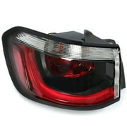 Kojem Left Tail Light for 2017-2020 Jeep Compass Rear Taillight Brake Lamp W/ Blub Replacement for CH2804115, CH2805115, 55112838AC, 55112839AC (Driver Side)