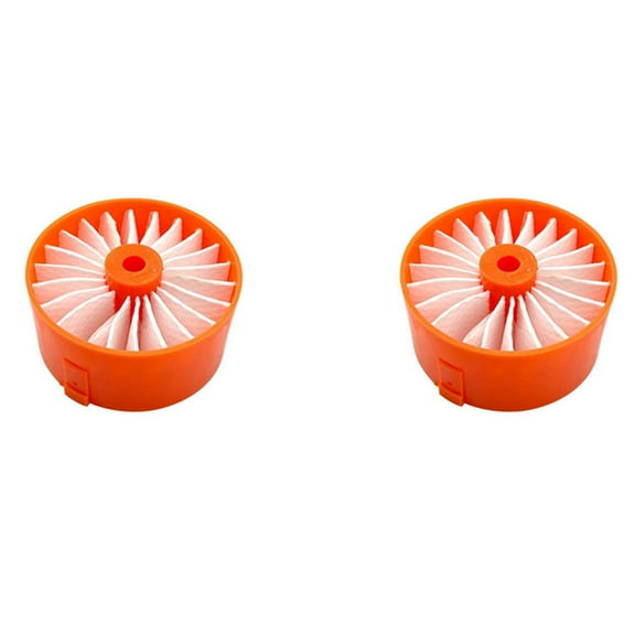 2X HEPA Filter for Black  Powerseries Cordless Stick Vacuum BSV2020G,2 * HEPA Filter,orange
