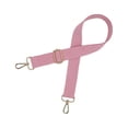 thumbnail image 2 of Youkk Femmes Coton Bandoulière Sangle de Remplacement Dames Simple Conception Sac à Main Réglable Bande avec Boucles Accessoires Rose, 2 of 6