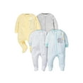 thumbnail image 1 of Gerber Pyjama pour Bébé 4 Pack, Animaux Verts, Nouveau-Né, 1 of 3