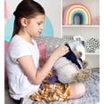 thumbnail image 6 of DolliBu Polar Bear Unicorn Plush Stuffed Animal Toy - Super Soft Bearcorn Dress Up with Removable Unicorn Plush Outfit, Cute Fantasy Gift - 10 Inches, 6 of 6