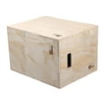 thumbnail image 1 of koolsoo Wooden Plyo Box Agility Box Versatile Plyometric Case Step up Case Plyometric Jump for Jumping Squats Dips Workout Home Gym S, 1 of 9