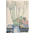 thumbnail image 1 of ARTCANVAS White Tulips Canvas Art Print by Charles Rennie Mackintosh - Size: 18" x 12" (0.75" Deep), 1 of 9