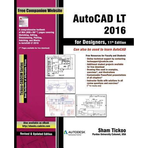 Pre-Owned AutoCAD LT 2016 for Designers (Paperback) 1942689292 9781942689294