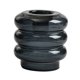 thumbnail image 2 of Jarrón de flores de vidrio, candelabro, candelabro, centro de mesa decorativo Negro, 2 of 9