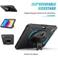 thumbnail image 4 of ZtotopCases pour iPad 10e Génération 10.9 Pouces, Housse de Protection Antichoc Robuste avec 360° Rotatif, 4 of 5