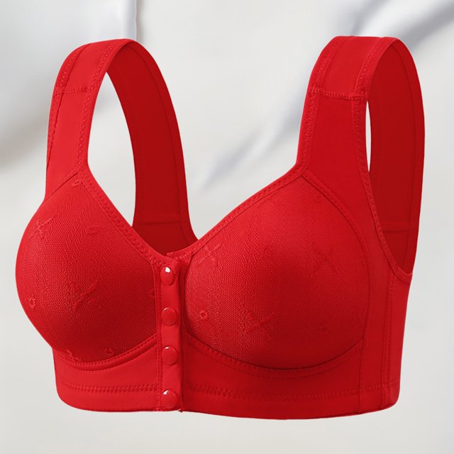 MHFRRA Compression Bra Women's Plus Size Push up Sag Tank Top Beauty Back In Front Of Mom Bra Non Bra 36