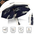 thumbnail image 3 of Space Adventure Extra Large Automatic Umbrella, UV Protection, Waterproof, Auto Open and Close, 3 of 7