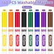 thumbnail image 2 of Marcadores lavables KIZZYEA, 160 unidades, para niños, 8 colores a granel, 2 of 8