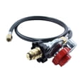 thumbnail image 4 of Regulador de gas de alta presión, calibre 30PSI con indicador de , conector Pol para cocina de gas contra incendios, barbacoa reducto DYNWAVEMX Regulador de gas, 4 of 7