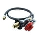 thumbnail image 4 of Regulador de gas de alta presión, calibre 30PSI con indicador de , conector Pol para cocina de gas contra incendios, barbacoa reducto DYNWAVEMX Regulador de gas, 4 of 7