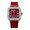 Red, variant on 4.64CT New Arrival Luxury Moissanite Diamond Watch, Stainless Steel Fashion Jewelry Wristwatch