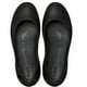 thumbnail image 4 of Zapatillas de ballet Crocs Kadee negras para mujer, 4 of 6