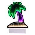 thumbnail image 2 of Northlight LED Lighted 3D Palm Tree Infinity Mirror - 8", 2 of 7