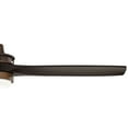 thumbnail image 4 of 52" Casa Vieja Rustic Farmhouse 3 Blade Indoor Ceiling Fan with Dimmable LED Light Remote Control Oil Rubbed Bronze Matte Black Wood for Living Room, 4 of 8
