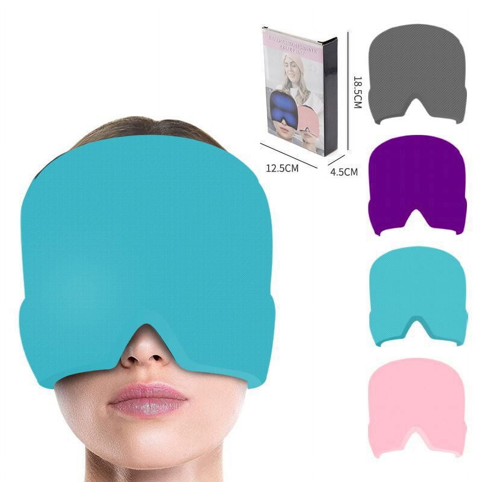 Physical Cooling Gel Head Cover Cold and Hot Compress Ice Compress Bust Mask Ice Eyeshade Cold Compress Cap
