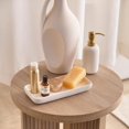 thumbnail image 2 of Bouclair White Ceramic Tray, 2 of 5