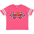 thumbnail image 3 of Inktastic Race Car Racing Bear Animal Boys or Girls Toddler T-Shirt, 3 of 5
