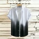 thumbnail image 1 of Blusa y camisa de manga corta con cuello vuelto Camisa casual para hombre Camisa de bolos vintage de manga corta Camisas de verano Camisa abotonada Blusa para hombre Poliéster, 1 of 4