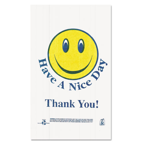 White Plastic Bags Carry Out Shopping Bags Smiley Smiling Smile Face  Polybags