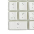 thumbnail image 4 of enqiretly Mechanical Keyboard Numeric Keycaps Layout Dustproof Waterproof Office 21Key for OEM White, 4 of 5