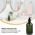 thumbnail image 4 of EeaseCA 4Pcs 1Set 500ML Press Type Convenient Cosmetic Bottles for Travel (Green), 4 of 8
