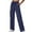 Navy, variant on Npasoilc Cargo Sweaterpants For Women Wide Leg Pants High Waisted Joggers Fleece Lined Baggy Athletic Trousers With Pockets Straight Leg Pants