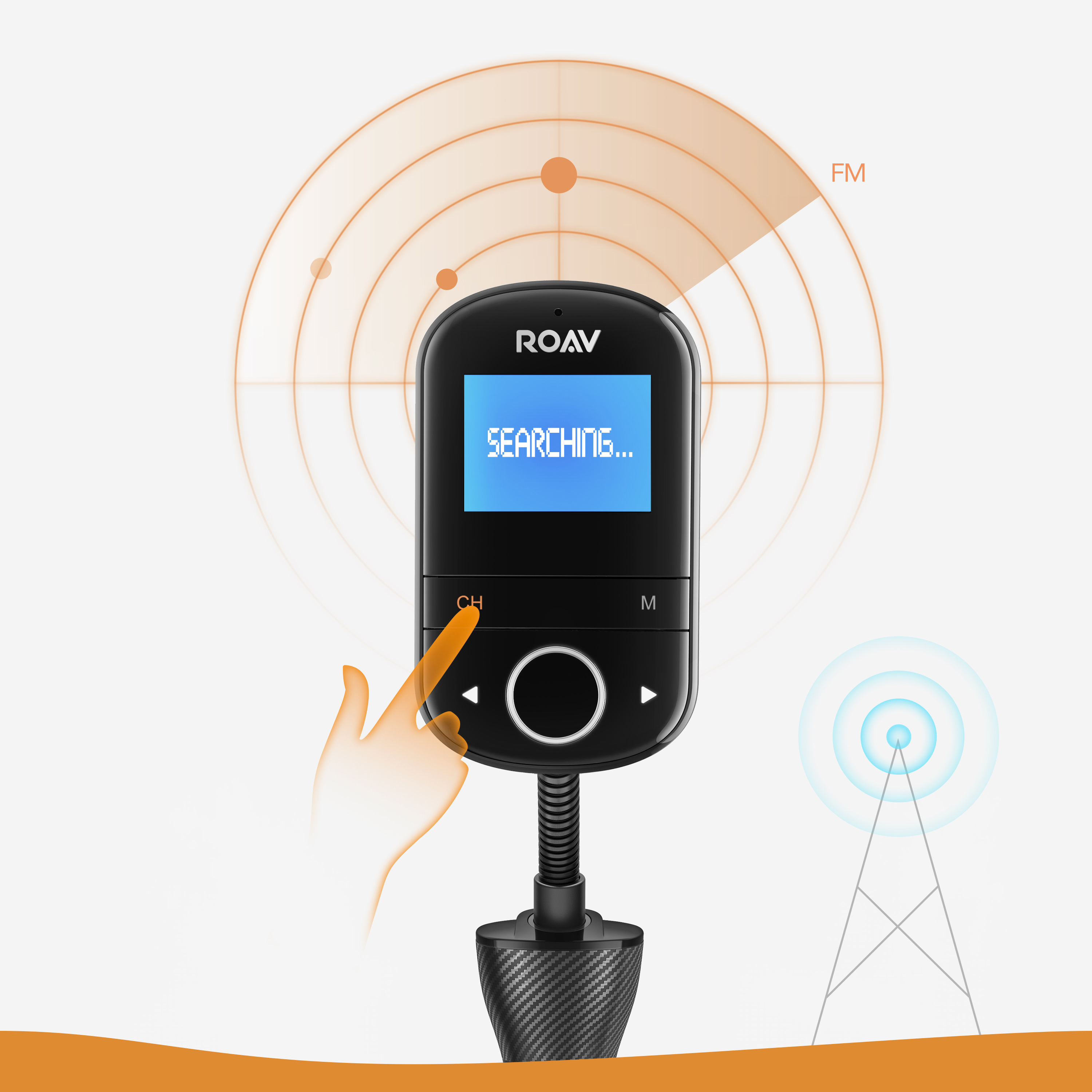 roav bluetooth fm transmitter walmart