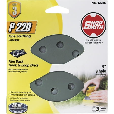 UPC 082354122867 product image for Shop Smith 5 In. Hook & Loop Vented Sanding Disc | upcitemdb.com