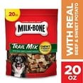 MilkBone Trail Mix Dog Treats, Chewy & Crunchy, Real Beef & Sweet