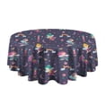 thumbnail image 5 of Fairy Princess Magic Pattern Round Tablecloth 60"x60",Wrinkle Wipeable Table Cloth for Kitchen Dining Room Picnic Patio Party, 5 of 6