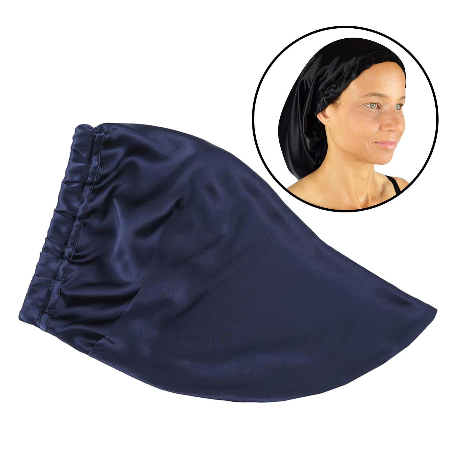 FVDPWYE Hats Hair Night Sleeping Hair Bonnet Hat Navy
