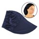 thumbnail image 5 of Gorro de satén para el cuidado del cabello para mujeres y niñas, gorro de dormir de noche, gorro de seda para la cabeza. Armada, 5 of 9