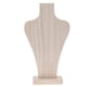 thumbnail image 2 of Busto de madera natural sin terminar para exhibir collares, cadenas y colgantes, 2 piezas, 2 of 9