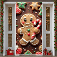 thumbnail image 4 of Colorful Design Christmas Cookie Gingerbread Banner Decorative Holiday Season for Christmas Party Festive Event Holiday Gathering, 4 of 9