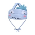thumbnail image 2 of Casco para bebé, protector para la cabeza para bebé, anticaída, portátil, para todas , gorro protector de dibujos animados para correr y gris, 2 of 10