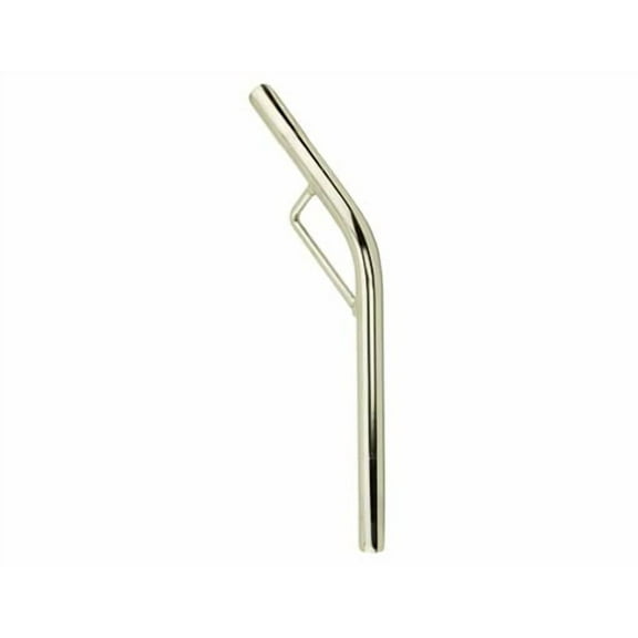 Lay-Back steel Seat Post W/Support Steel 20.7mm W/7/8" Top Chrome.