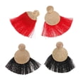 thumbnail image 4 of 1 par de pendientes con borlas Pendientes colgantes con borlas bohemias Joyas de moda colgantes para mujer, color BLESIY pendientes de borla, 4 of 8