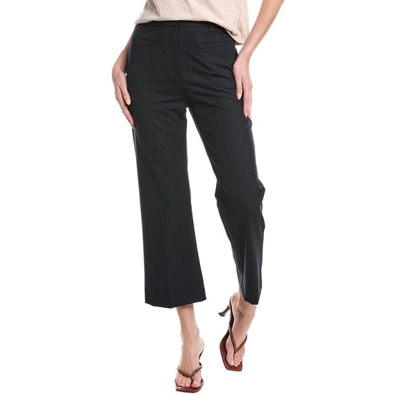 3.1 Phillip Lim womens Tailored Cropped Pant, 8, Black