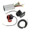 thumbnail image 4 of DYNWAVECA Electric Scoooter Motor Display Controller Kit Electric Vehicles Controller Accessories Set Premium Replaces Spare Parts 36V 350W with Cable, 4 of 10