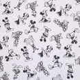 thumbnail image 5 of Sábana para cuna Disney Mickey Mouse, color carbón, negro y blanco, poliéster, 5 of 5