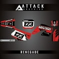 thumbnail image 3 of Attack Graphics Custom Renegade Complete Bike Graphics Kit for Honda CR250R 2000, 3 of 3