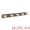 Gray, variant on Unique Bargains Coat Rack Wall Mount Aluminum Alloy Wood Hook Hat Rack White 11"x1.3"