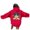 Red, variant on Women's Oktoberfest Printed Drop Shoulder Hoodie for Everyday Wear and Casual in Autumn/Winter Season Black S