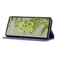 thumbnail image 3 of Feishell for Google Pixel 6A Phone Case with Wrist Strap,for Women Men,Shockproof Protective Premium PU Leather Magnetic Closure Flip Kickstand Credit Card Slots Wallet Phone Case,Purple, 3 of 10