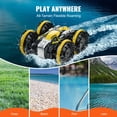 thumbnail image 4 of VEVOR Amphibious Remote Control Car Boat 2.4 GHz 4WD RC Boat Kids Adults Yellow, 4 of 9