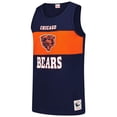 thumbnail image 2 of Men's Mitchell & Ness Navy Chicago Bears Retro Colorblock Tank Top, 2 of 5