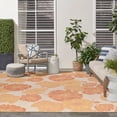thumbnail image 2 of Nourison Garden Oasis 10' x 14' Coral Tropical Rug, 2 of 11